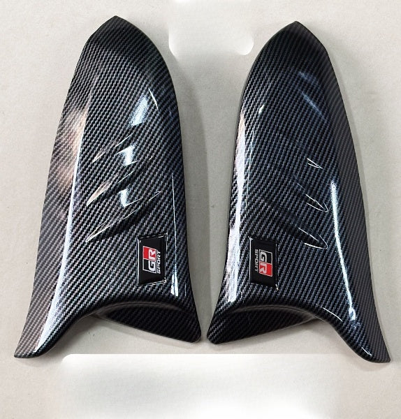 HILUX REVO, ROCCO and FORTUNER 2015-2023 Carbon Side Mirrors Cover Batman Style