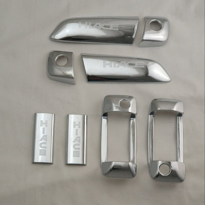 Toyota 06-19 Hiace 200 Series Handle, Electroplated Door Handle Covers, Abs Material Handle Chrome