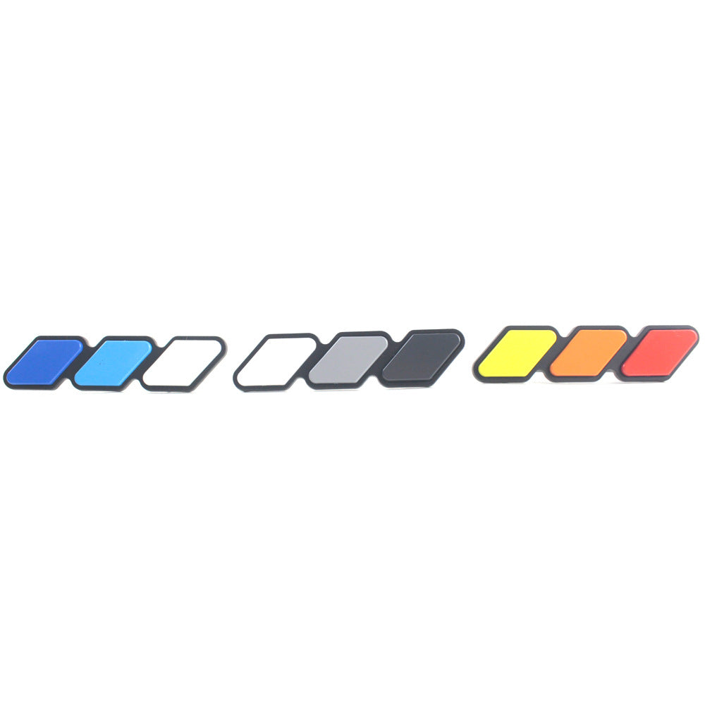 Suitable For TOYOTA Tacoma Tacoma Tacoma Super Tantou Grid Three-color Car Labeling Modification