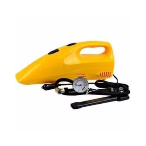 Portable 3-in-1 Car Vacuum, Tire Inflator & Pressure Gauge