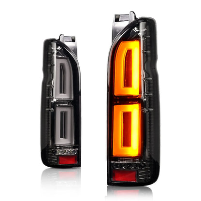 LED Tail Light Black Brake Light Turn Signal for TOYOTA HIACE 200