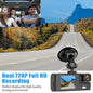 1080P Dual Lens Car DVR Dash Cam Video Recorder G-Sensor Front And Inside Camera