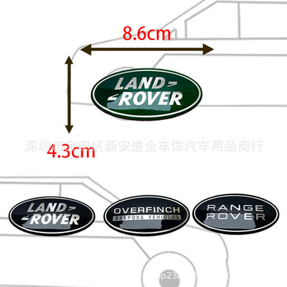 Suitable For Land Rover Range Rover Evoque Discovery LAND ROVER Car Mark Modification RANGEROVER Middle Net Mark Tail Mark
