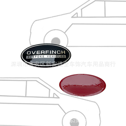 Suitable For Land Rover Range Rover Evoque Discovery LAND ROVER Car Mark Modification RANGEROVER Middle Net Mark Tail Mark