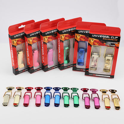 Car Modification Rear Trunk Pull Buckle Surrounding Fixed Pull Buckle Bumper Lock Surrounding Repair Gap Decorative Lock