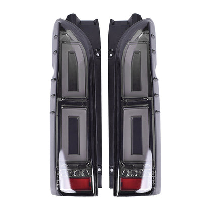 LED Tail Light Black Brake Light Turn Signal for TOYOTA HIACE 200