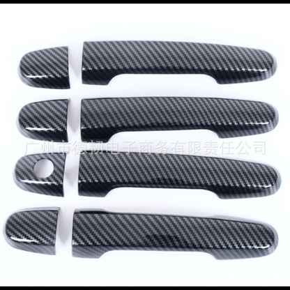 Toyota Hilux Vigo 05-14 Door Handle Cover Chrome, Carbon Patren and Glossy Black
