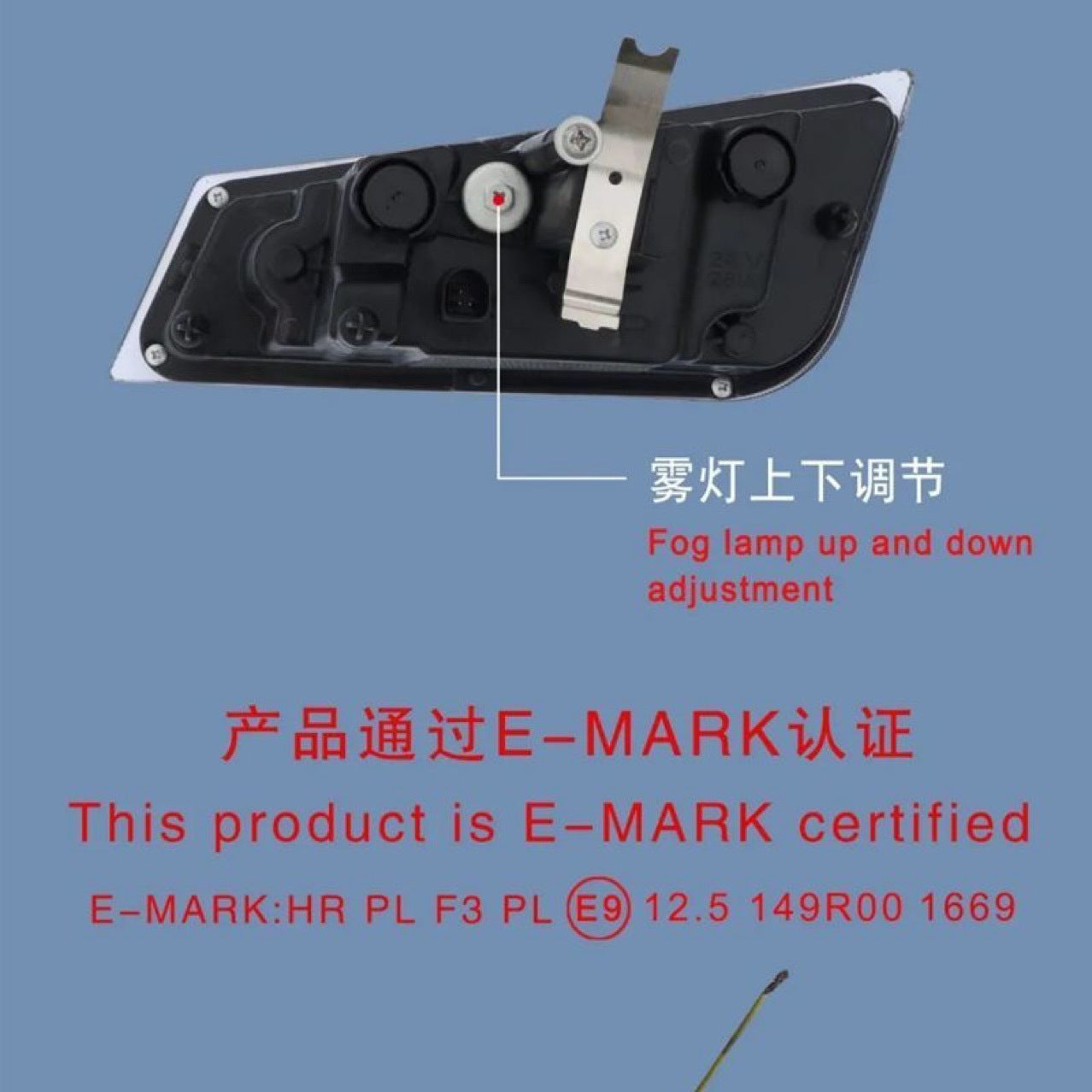 Suitable For Volvo Fh3/Fm3 Fog Light Assembly Volvo Truck Modified Led Front Fog Light Super Bright Light Fh Accessories