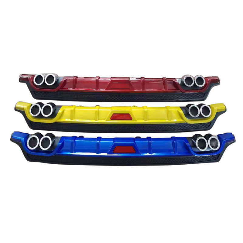 Universal Car Rear Lip Rear Protection Diffiuser Car Back Bumper Difiuser Car Modification Accessories Wholesale