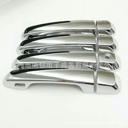 Suitable For 16-20 Toyota Land Cruiser Handle Cover Handle Sticker Door Handle Chrome Decoration