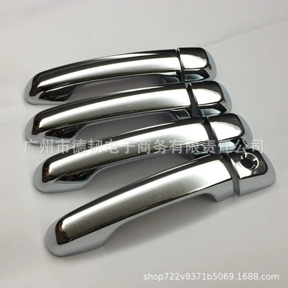 Suitable For 16-20 Toyota Land Cruiser Handle Cover Handle Sticker Door Handle Chrome Decoration