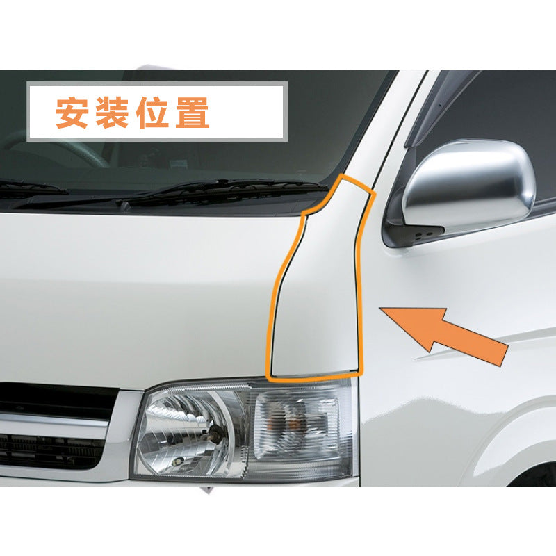 Toyota Hiace HIACE 200 Series Front A- Pillar Corner Cover Electroplating Corner Protector Modification Parts
