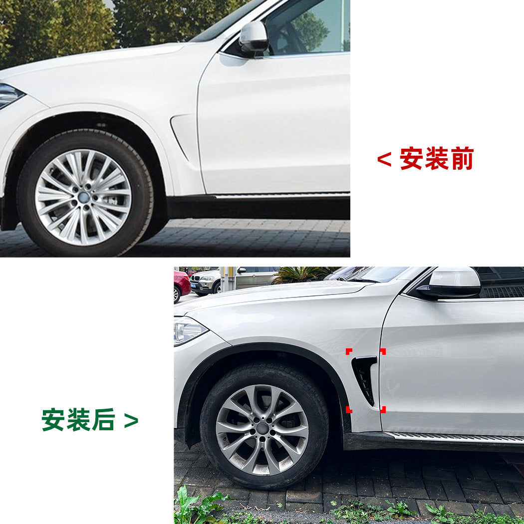 Applicable To BMW X5 F15 2014-2018 M Sport Fender Air Outlet Standard Car Sticker Exterior Modification