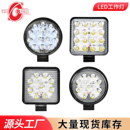 Truck LED Spotlight 12V24V Work Light Automobile Engineering Vehicle Off-road Vehicle Modified Truck Headlight Manufacturer