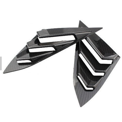 Tenth Generation Civic Rear Triangle Window Quarter Glass Louvers