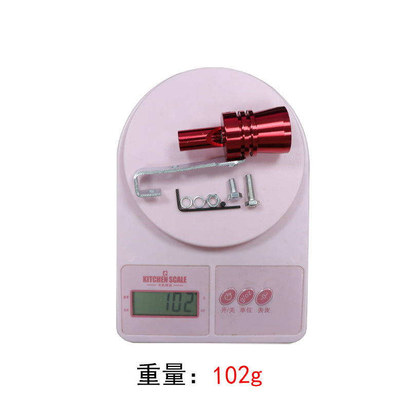 Cross-border Car Modified Turbo Whistle Exhaust Pipe Sounder Motorcycle Sounder Turbo Exhaust Sound Whistle