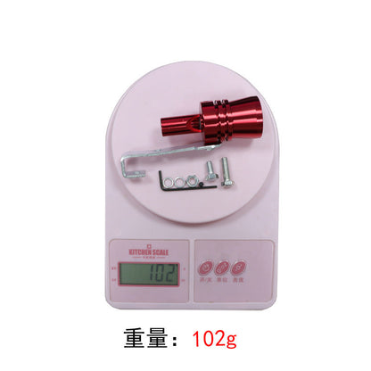 Cross-border Car Modified Turbo Whistle Exhaust Pipe Sounder Motorcycle Sounder Turbo Exhaust Sound Whistle