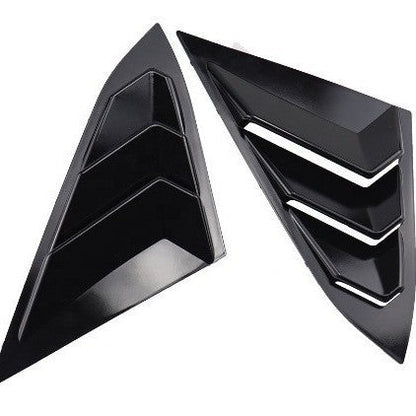 Tenth Generation Civic Rear Triangle Window Quarter Glass Louvers