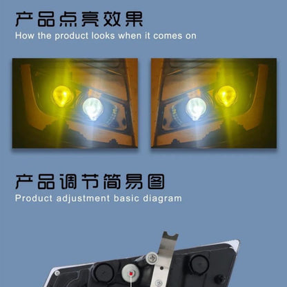 Suitable For Volvo Fh3/Fm3 Fog Light Assembly Volvo Truck Modified Led Front Fog Light Super Bright Light Fh Accessories