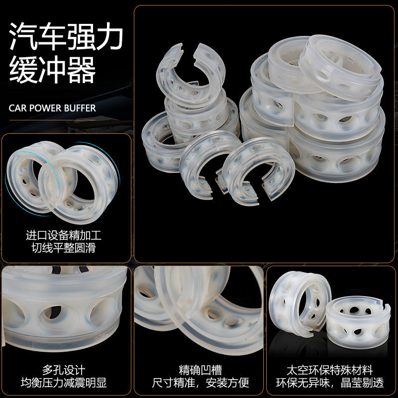 Manufacturers Supply Car Modification Transparent Spring Shock Absorber Buffer Shock Absorber Strong Buffer Car Modification