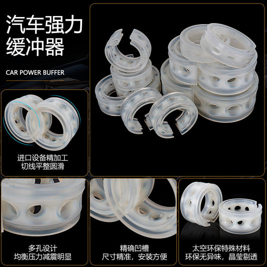 Manufacturers Supply Car Modification Transparent Spring Shock Absorber Buffer Shock Absorber Strong Buffer Car Modification