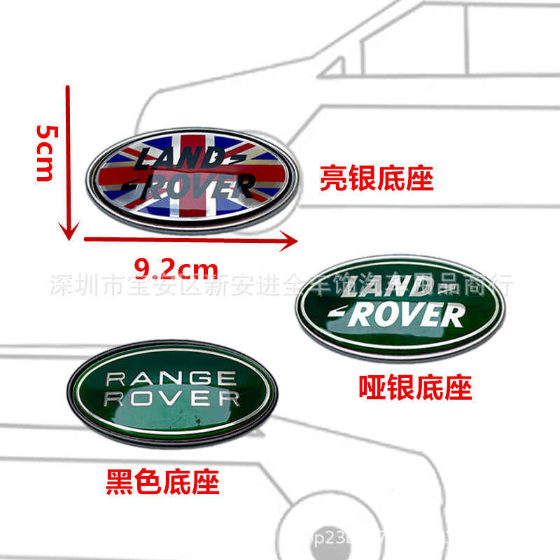Suitable For Land Rover Range Rover Evoque Discovery LAND ROVER Car Mark Modification RANGEROVER Middle Net Mark Tail Mark