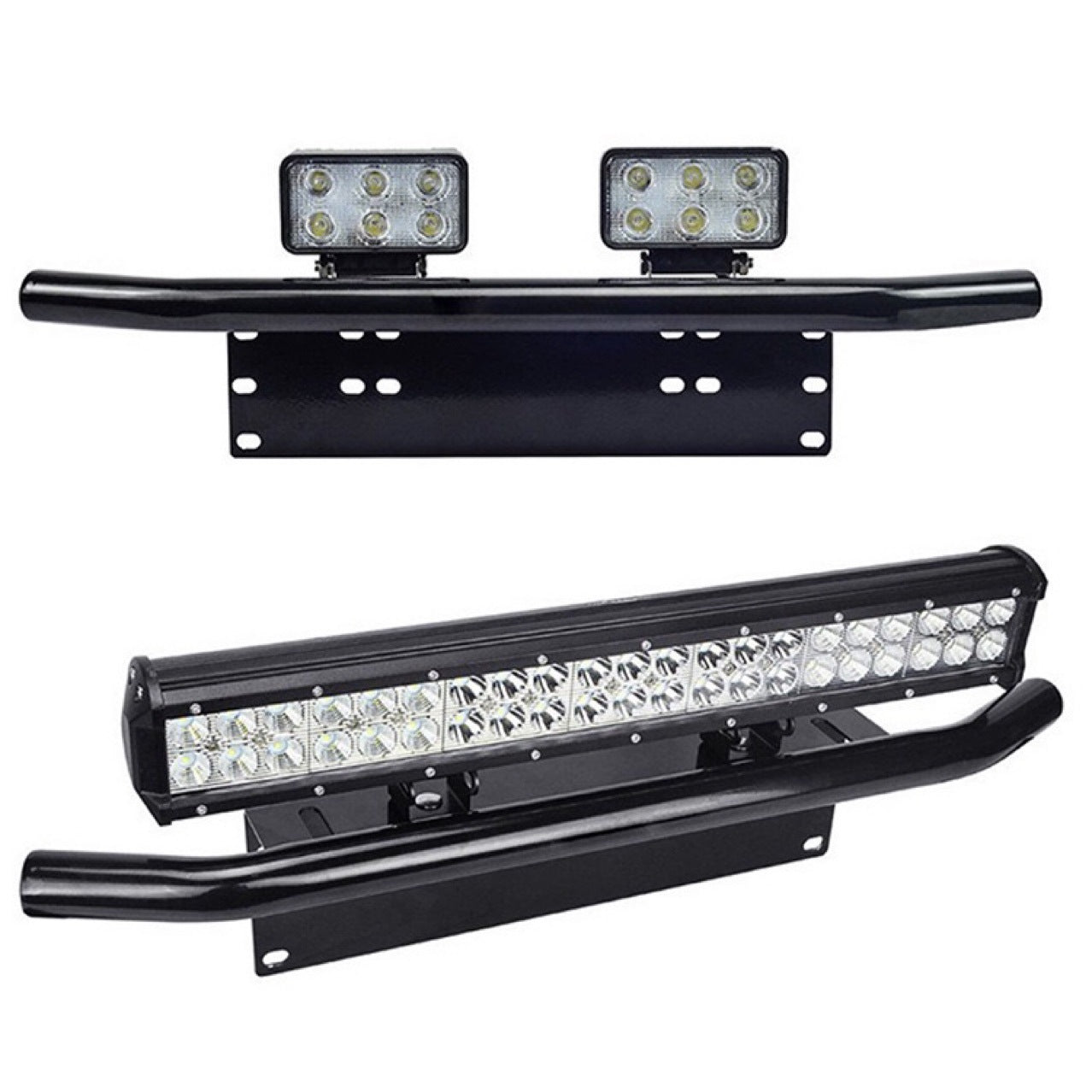 Car Auxiliary Lamp Holder Modified LED Off-road License Plate Frame Fog Lamp License Plate Lamp License Plate Lamp Holder Lamp Holder