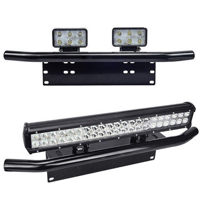 Car Auxiliary Lamp Holder Modified LED Off-road License Plate Frame Fog Lamp License Plate Lamp License Plate Lamp Holder Lamp Holder