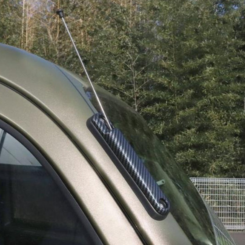 S500U/S510U Antenna Cover For Toyota Hiace Antenna Cover Chrome and Carbon Fiber patren Modification Parts