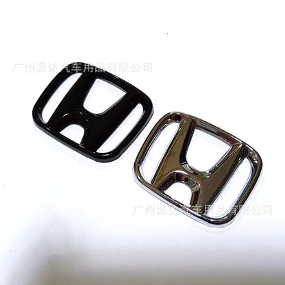 Modified Civic Fit UCXRV Haoying Accord Horn Cover Mark Suitable For New And Old Honda Steering Wheel Car Mark H-Logo
