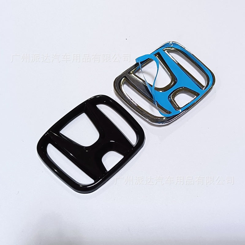 Modified Civic Fit UCXRV Haoying Accord Horn Cover Mark Suitable For New And Old Honda Steering Wheel Car Mark H-Logo