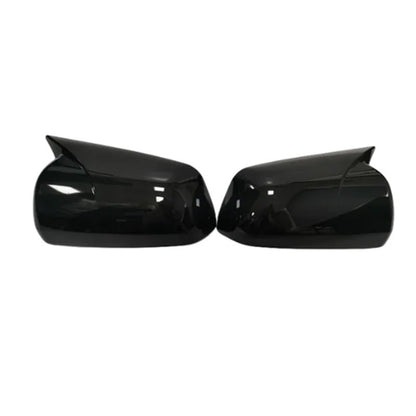 Mitsubishi 2008-16 Lancer X Ex Evo Batman Style Mirror Covers Carbon Fiber