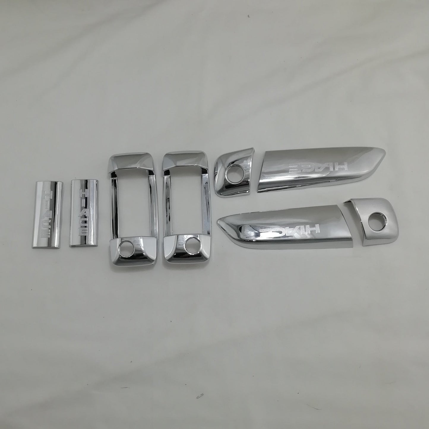 Toyota 06-19 Hiace 200 Series Handle, Electroplated Door Handle Covers, Abs Material Handle Chrome