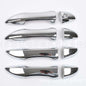 Toyota Corolla 2014-26 Carbon Fiber Handle Covers Altis Door Handle Decoration Cover Chrome, Carbon Patren and Glossy Black