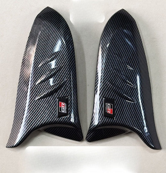 HILUX REVO, ROCCO and FORTUNER 2015-2023 Carbon Side Mirrors Cover Batman Style