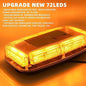 Police Light 72 LED | Car, Truck, Pickup, Magnetic Beacon Light | High-Power, Universal & Waterproof