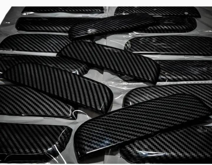 Applicable To Suzuki Alto, Apv, WagonR, Jimny Door Handle Carbon and Electroplating Chrome Protective Cover