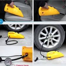 Portable 3-in-1 Car Vacuum, Tire Inflator & Pressure Gauge