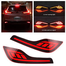 HONDA CRV modified decorative accessories full neon rear bumper fog lights