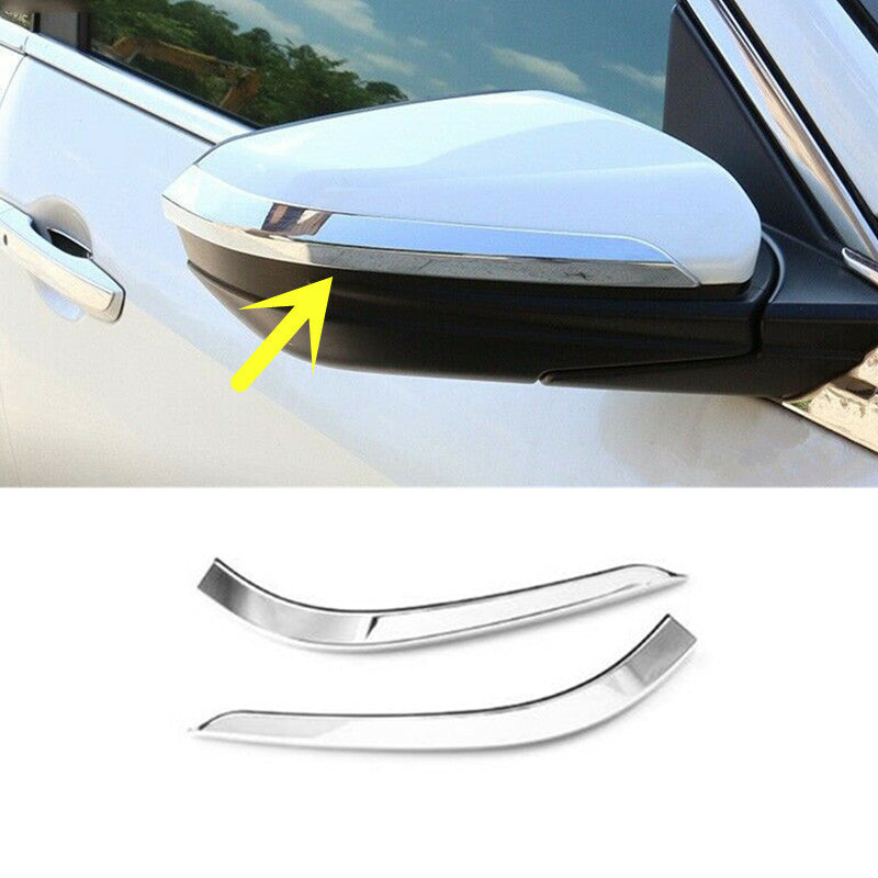 Honda Civic 2016-21 Side Mirrors Cover Carbon Fiber Style, Glossy and Chrome
