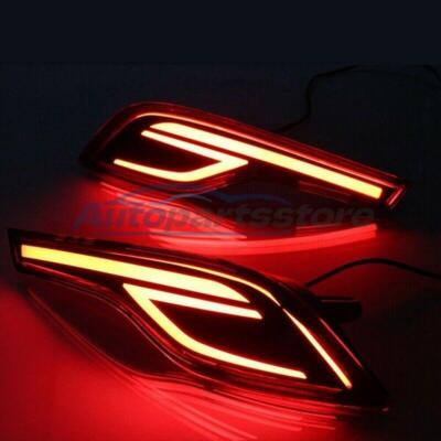 HONDA CRV modified decorative accessories full neon rear bumper fog lights