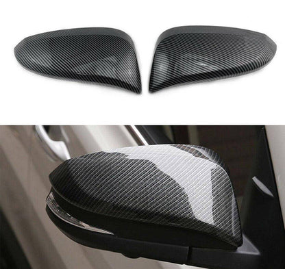Hilux Revo Piano Black Side Mirror Cover Glossy Black Rearview Mirrors Cover